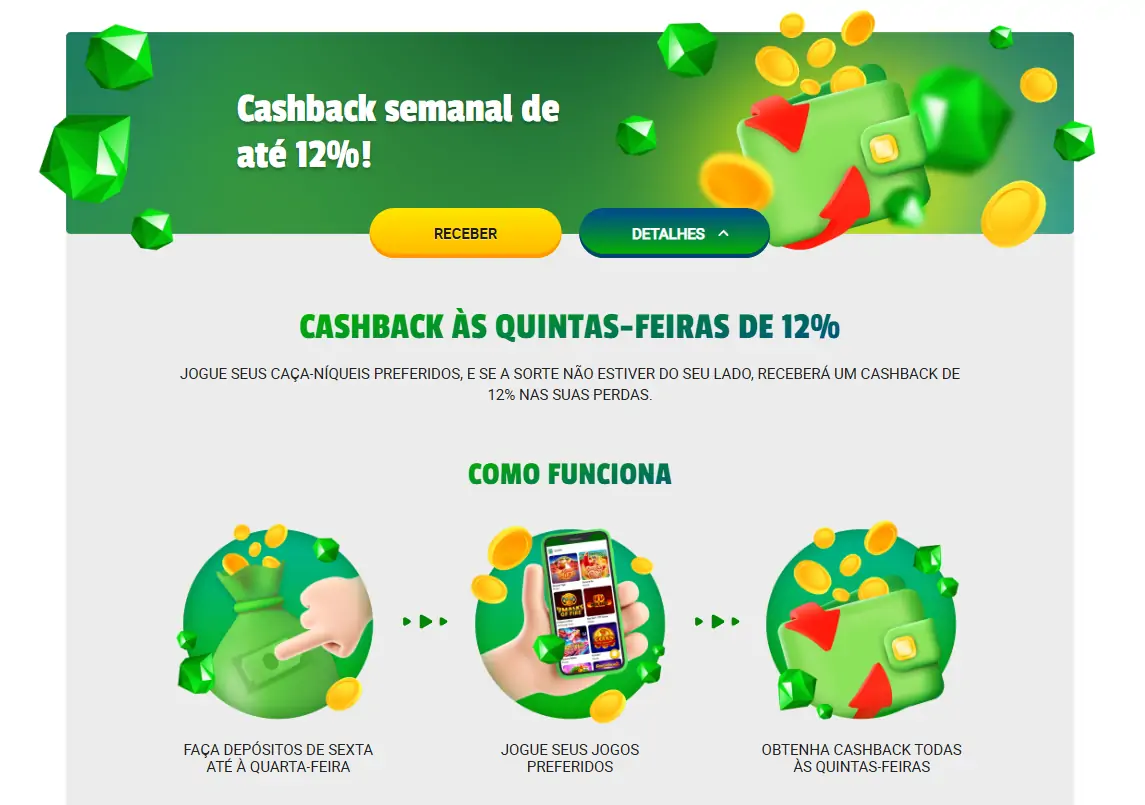 Brazino777 cashback