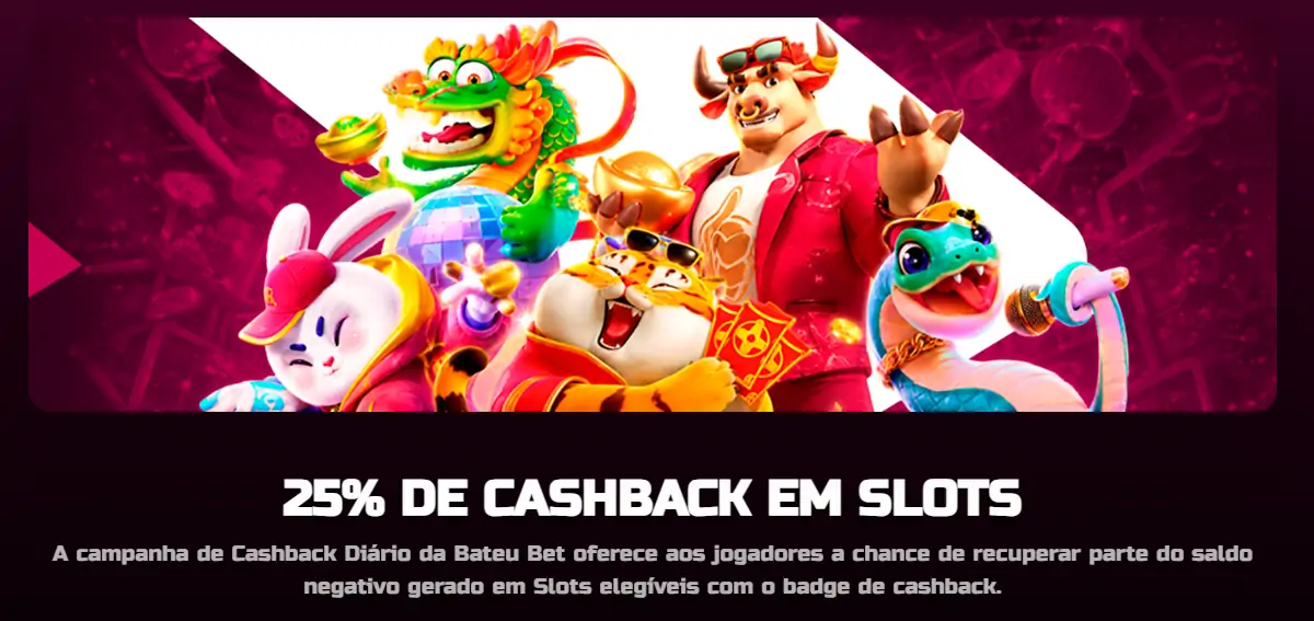 Bateu Bet Cashback em Slots