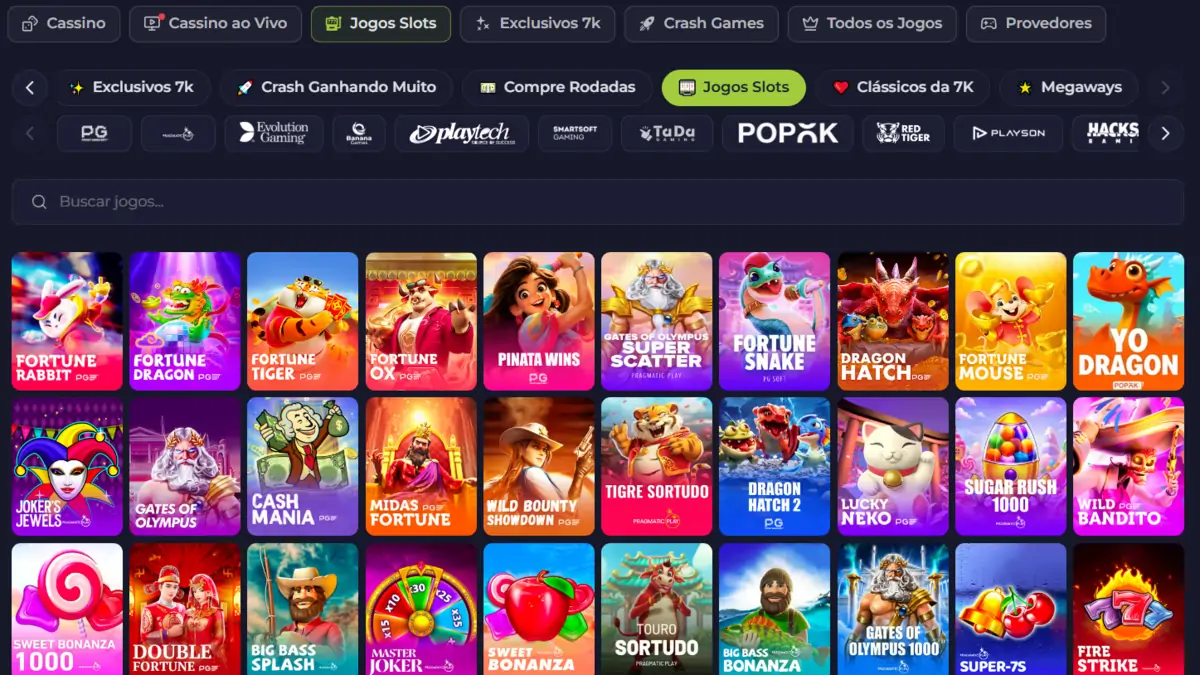 Melhores slots com bônus