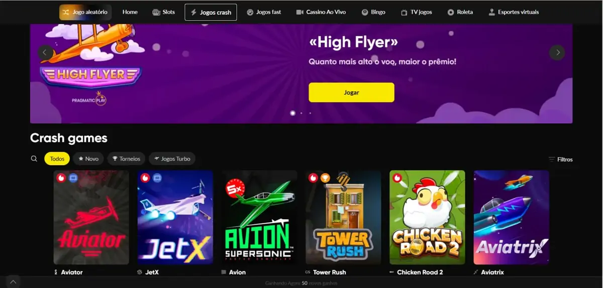 BetBoom Jogos Crash