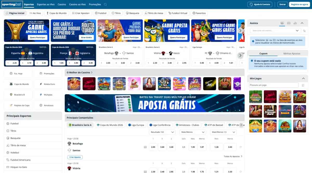 Sportingbet sports betting, online casino Sportingbet homepage