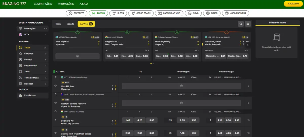 Brazino777 live casino