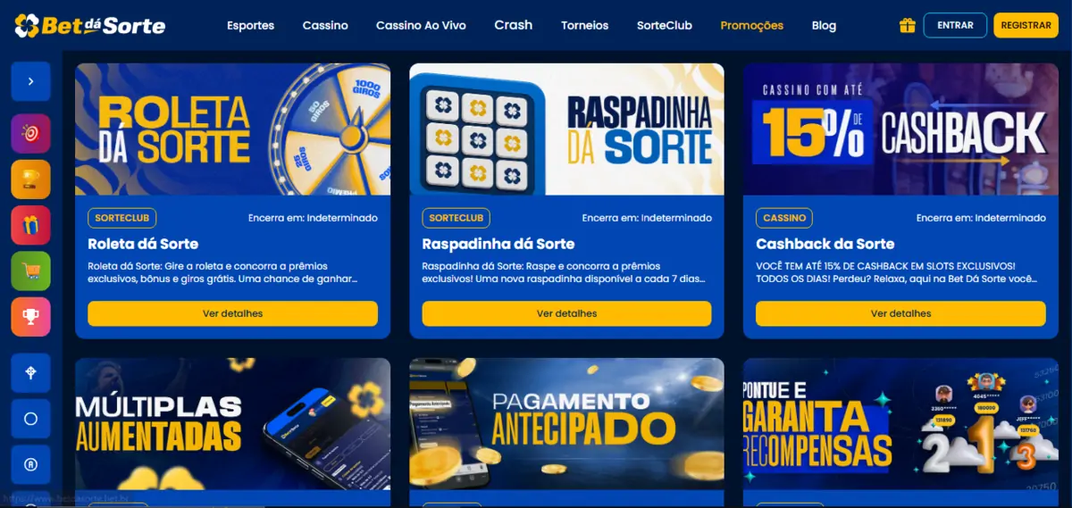 BetDaSorte - Promoções