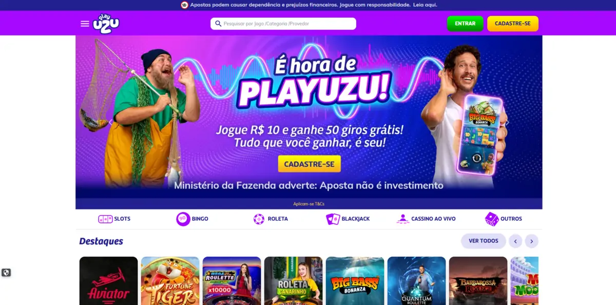 PlayUZU cassino online