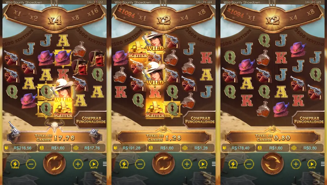Wild Bounty Showdown slot demo grátis