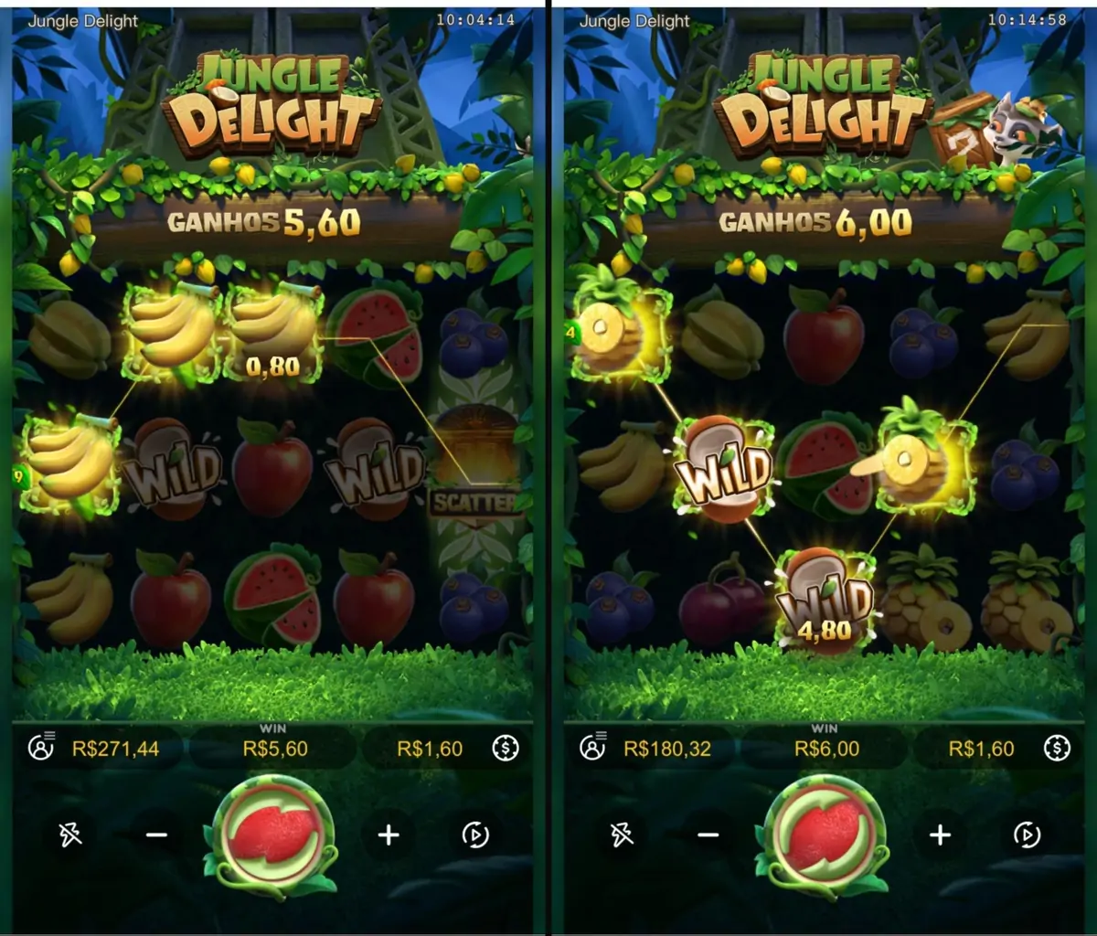 Jungle Delight demo grátis