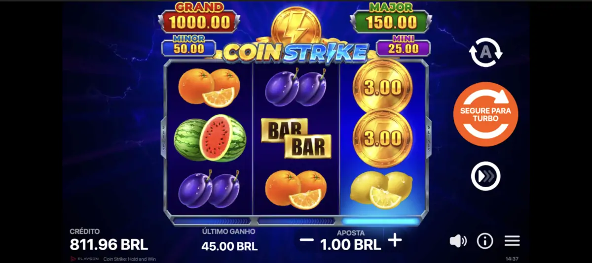 Coin Strike: Hold and Win caça-níqueis
