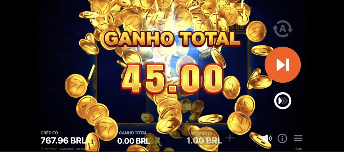 Coin Strike: Hold and Win bônus