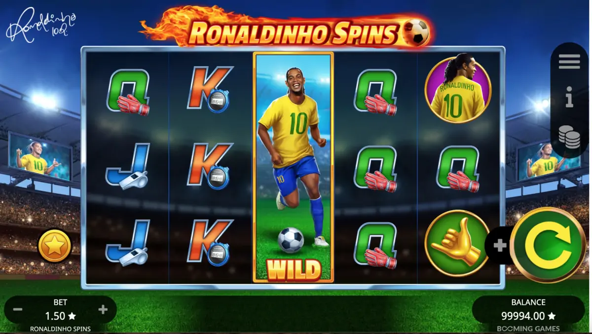 Ronaldinho Spins caça-níqueis