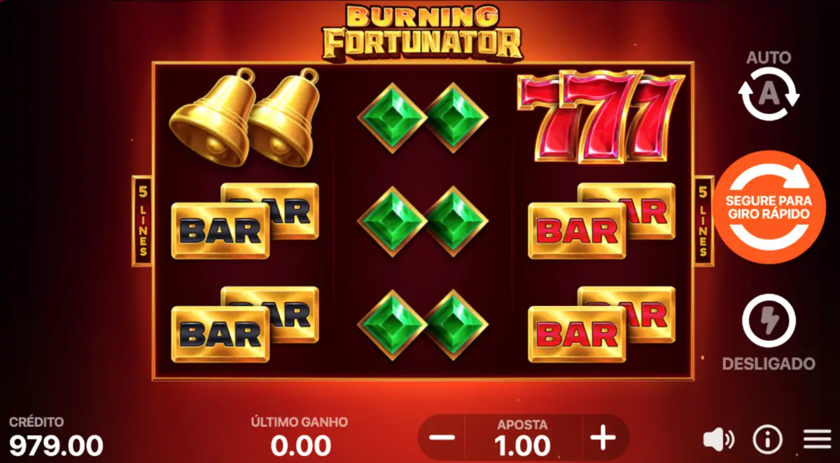 Burning Fortunator caça-níqueis