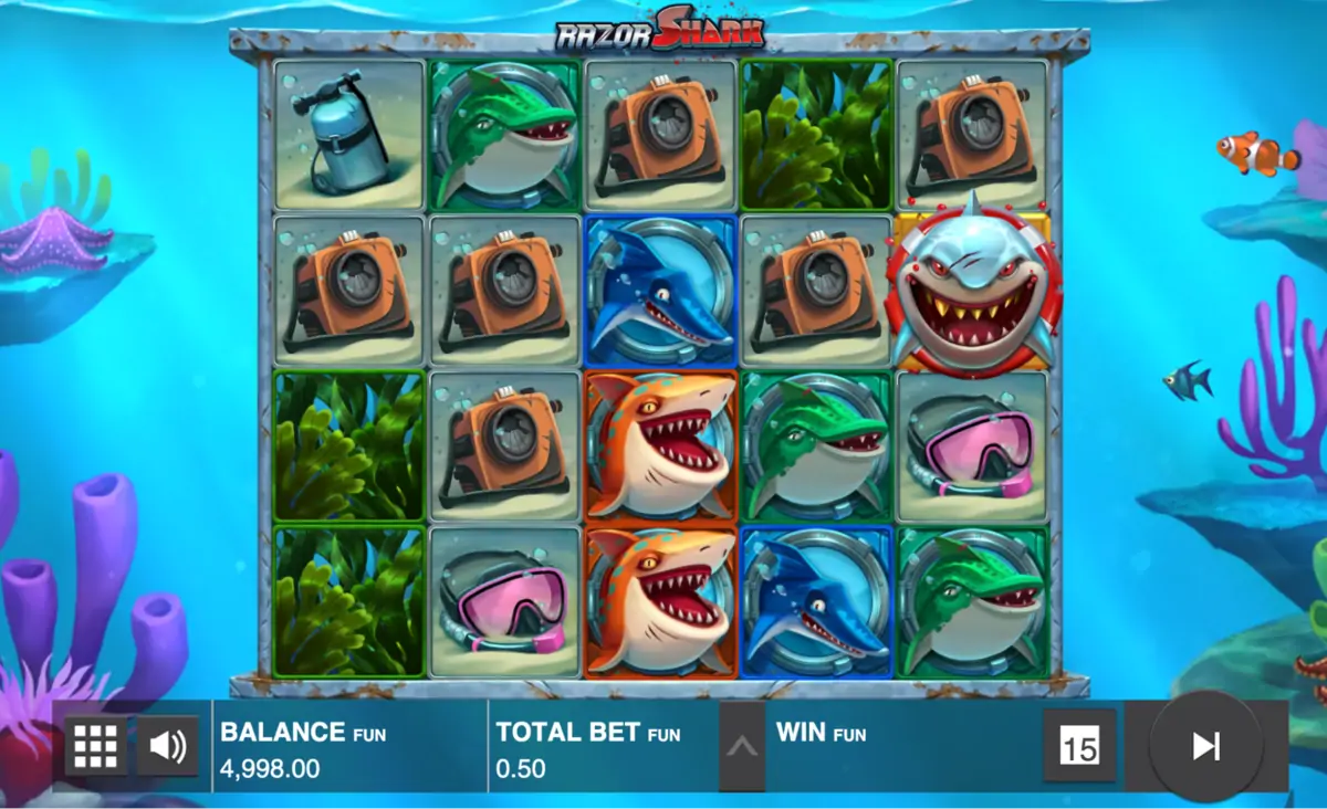 Razor Shark caça-níqueis