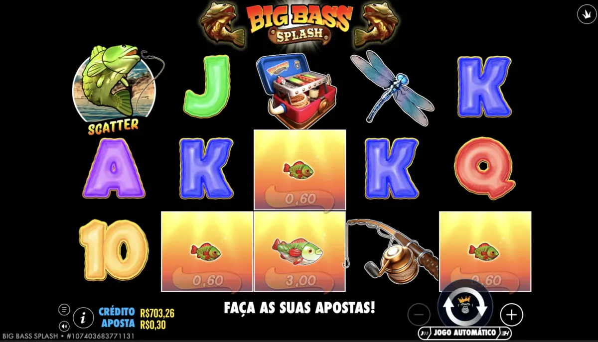 Big Bass Splash caça-níqueis