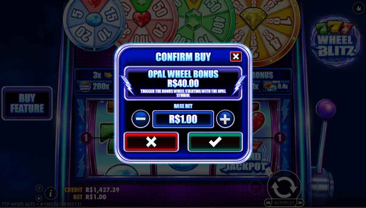 777 WHEEL BLITZ slot