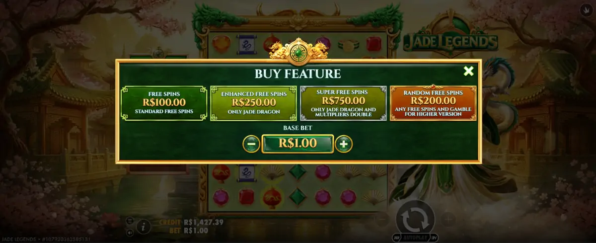 Jade Legends slot