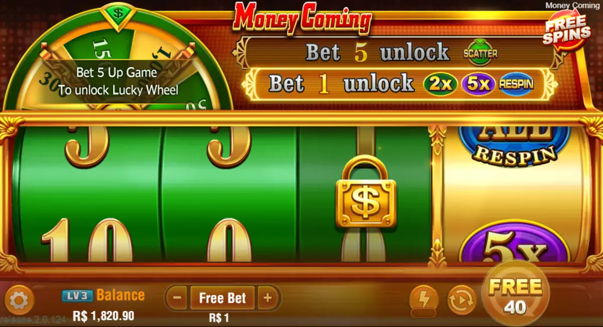 Money Coming Slot