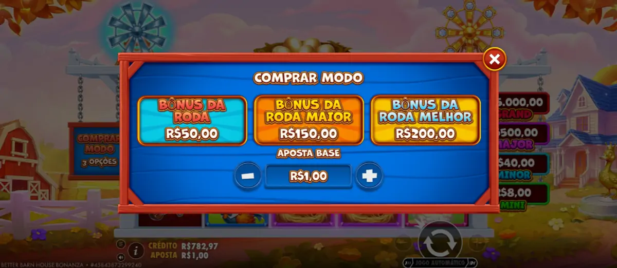 Better Barn House Bonanza bonus