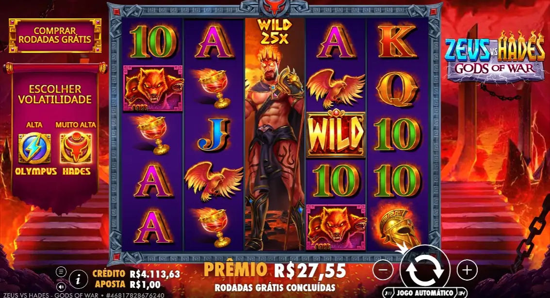 Zeus vs Hades, modo Hades